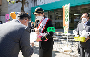 王子警察署一日警察署長４