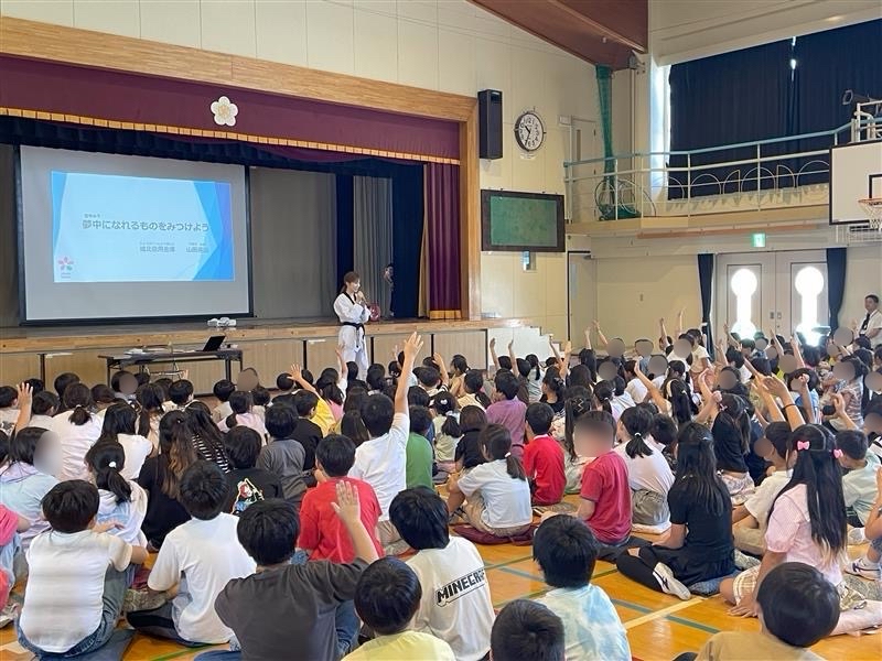 岩淵小学校講演会