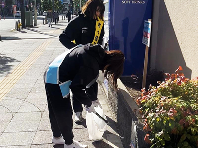 ポイ捨て防止キャンペーン